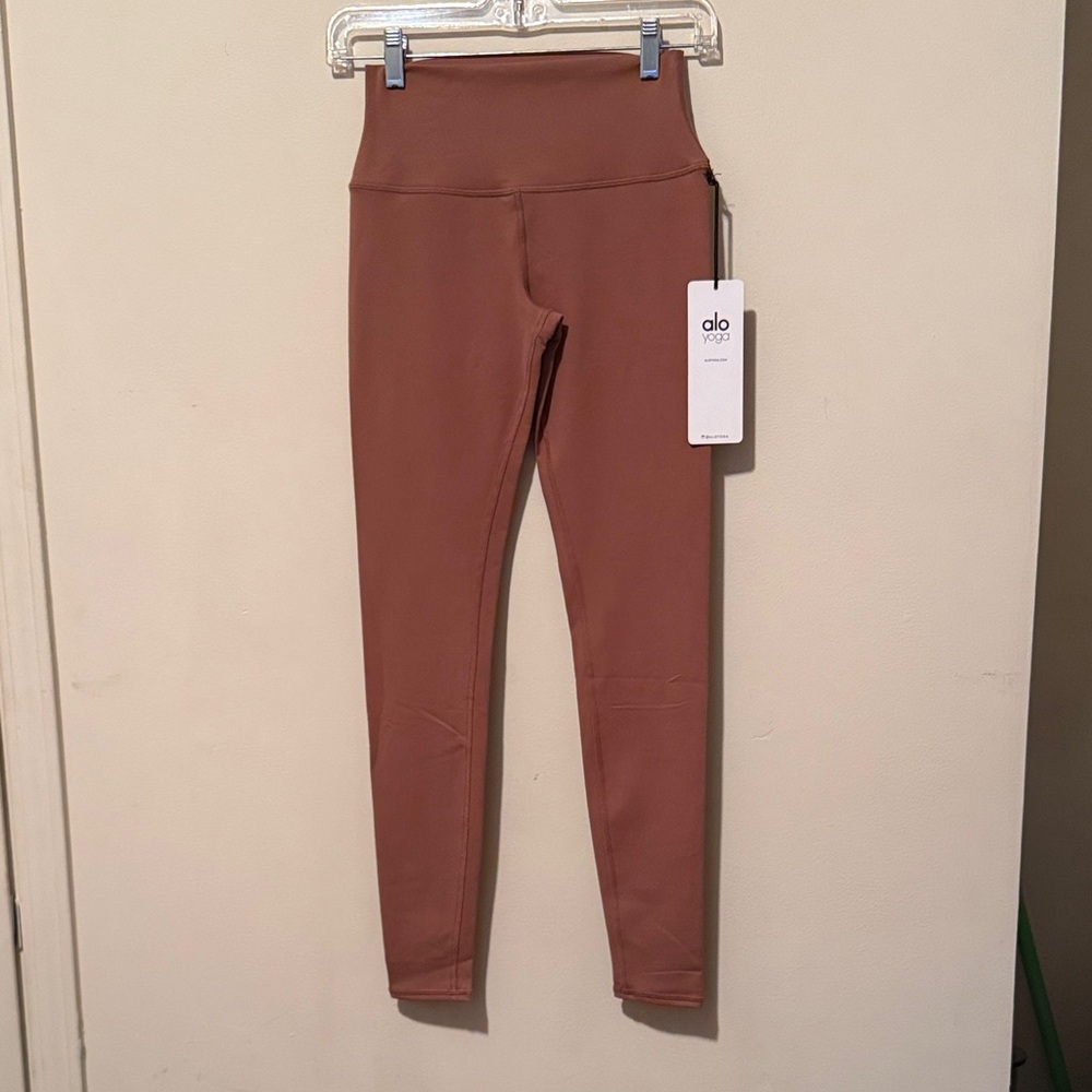 ALO Yoga Full Airbrush Leggings - chestnut